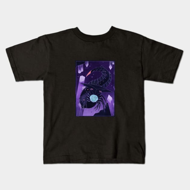 Shadow Leviathan Kids T-Shirt by Ilona's Store